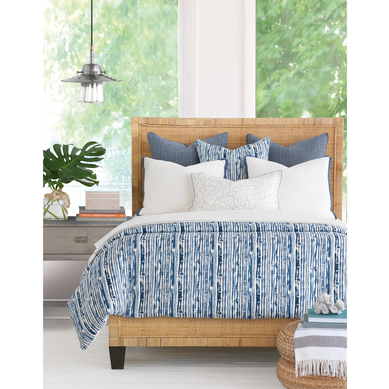 Suji Indigo Duvet Cover Comforter Sedgwick Brattle
