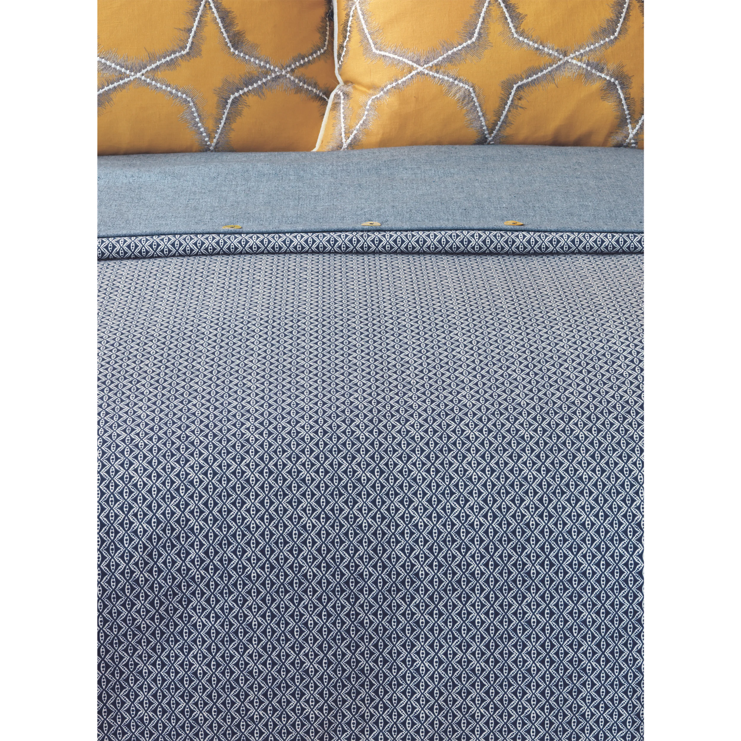 Tucker Indigo Duvet Cover Comforter Sedgwick Brattle