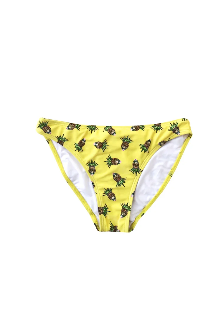 pineapple bikini bottoms