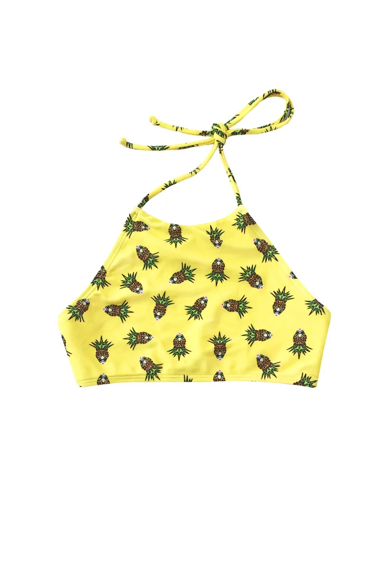 pineapple bikini top