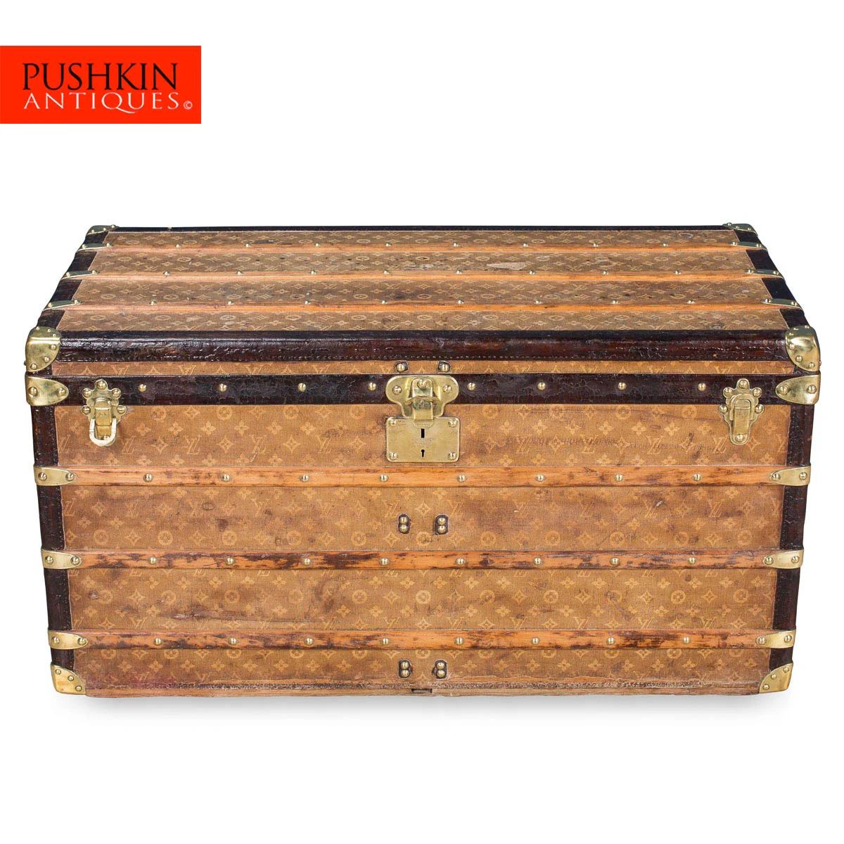 louis vuitton trunk set