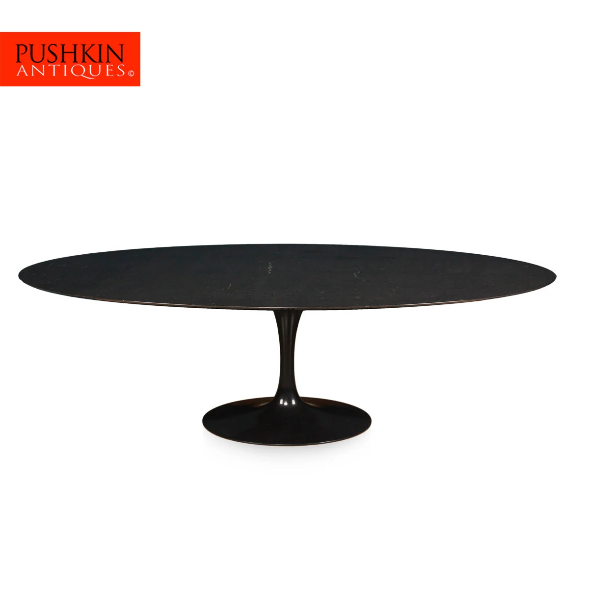 Pushkin Antiques Late 20thc Large Marble Dining Table Eero