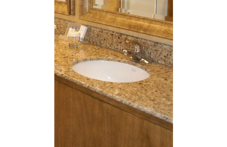 New Venetian Gold Granite 75 Cabinets