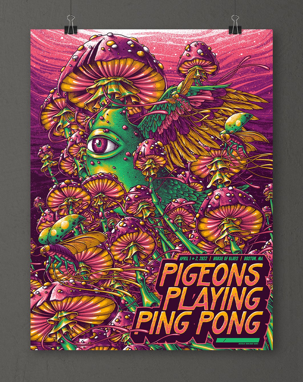 Pigeons Playing Ping Pong — HOME