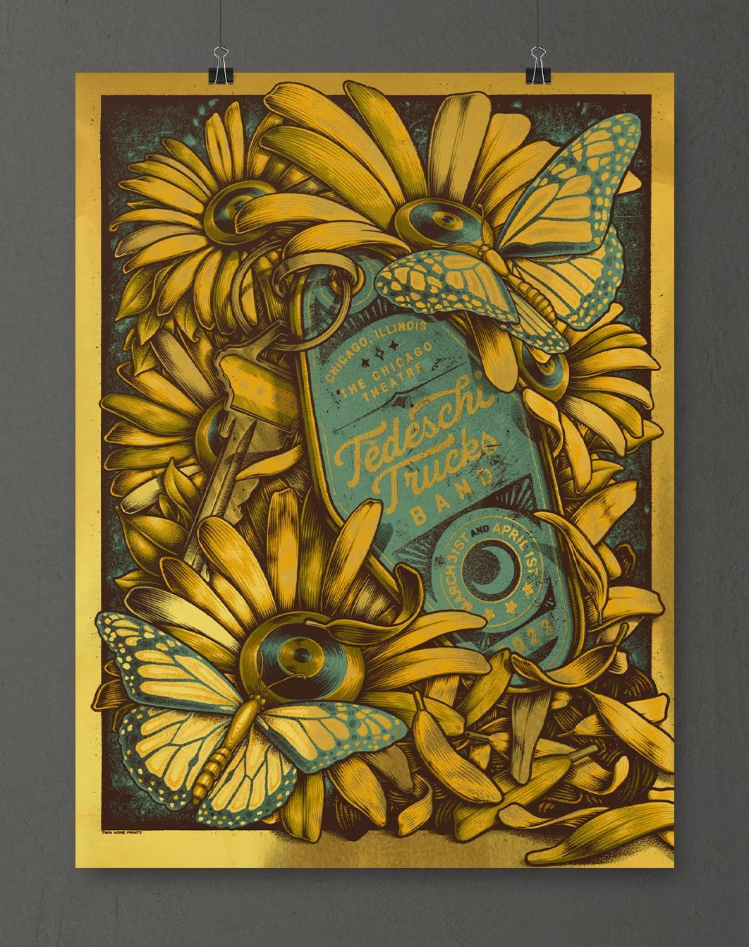Tedeschi Trucks Band - Official Gig Poster — TWIN HOME