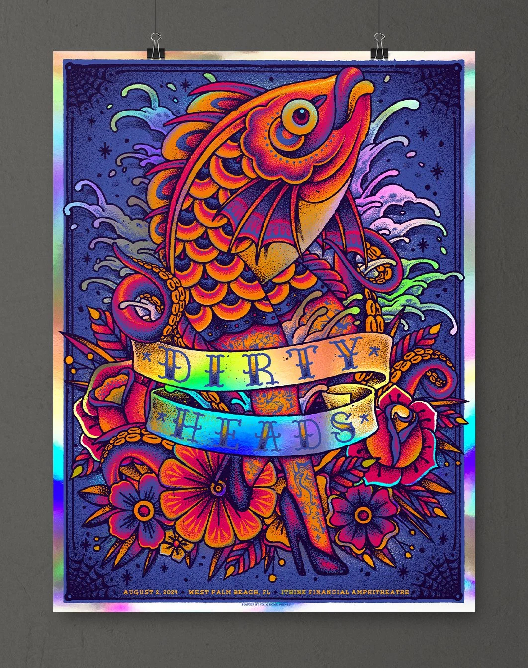 Official Dirty Heads Poster | West Palm Beach, FL — TWIN HOME