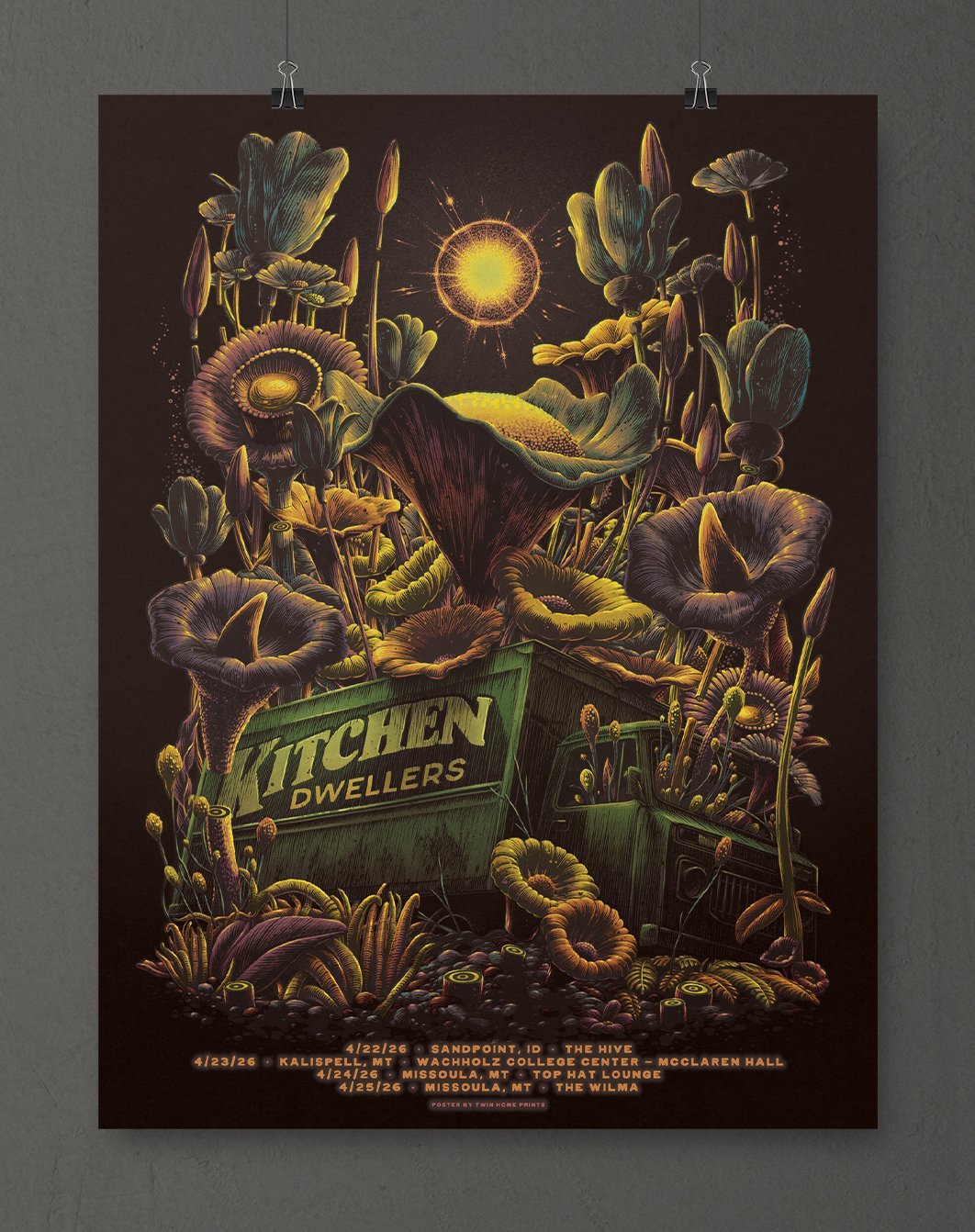 Official Kitchen Dwellers Poster | 2026 — TWIN HOME