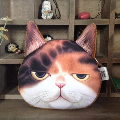 Stylish Cat Face Purse Maow Care Cat Sitting Behavioural Therapy Service by cat people for cat people