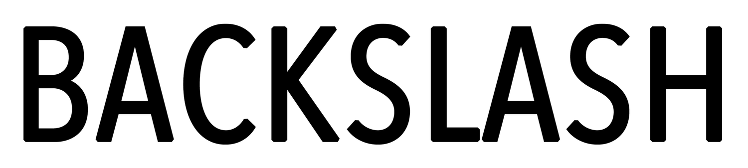 BACKSLASH