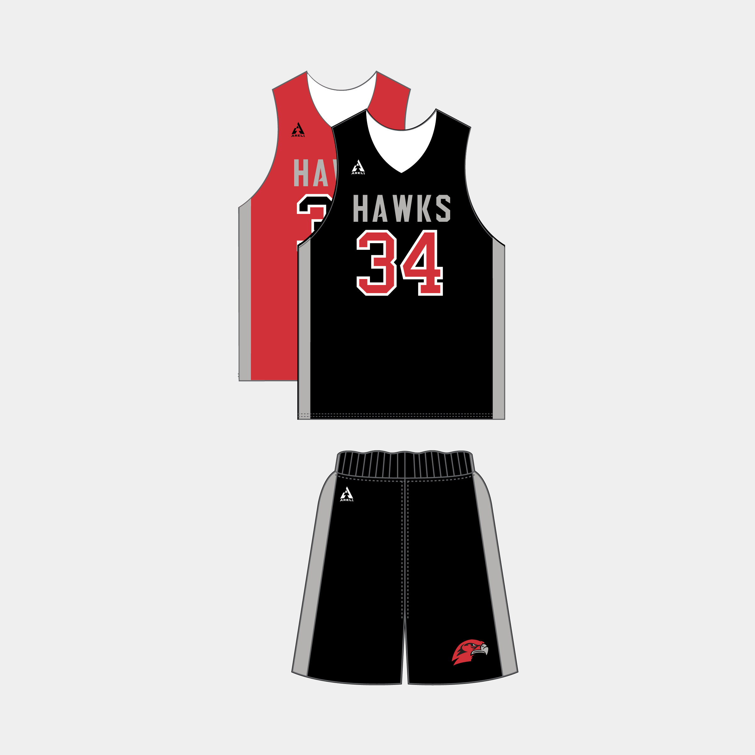 custom basketball practice jerseys