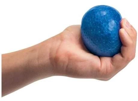 glitter stress ball