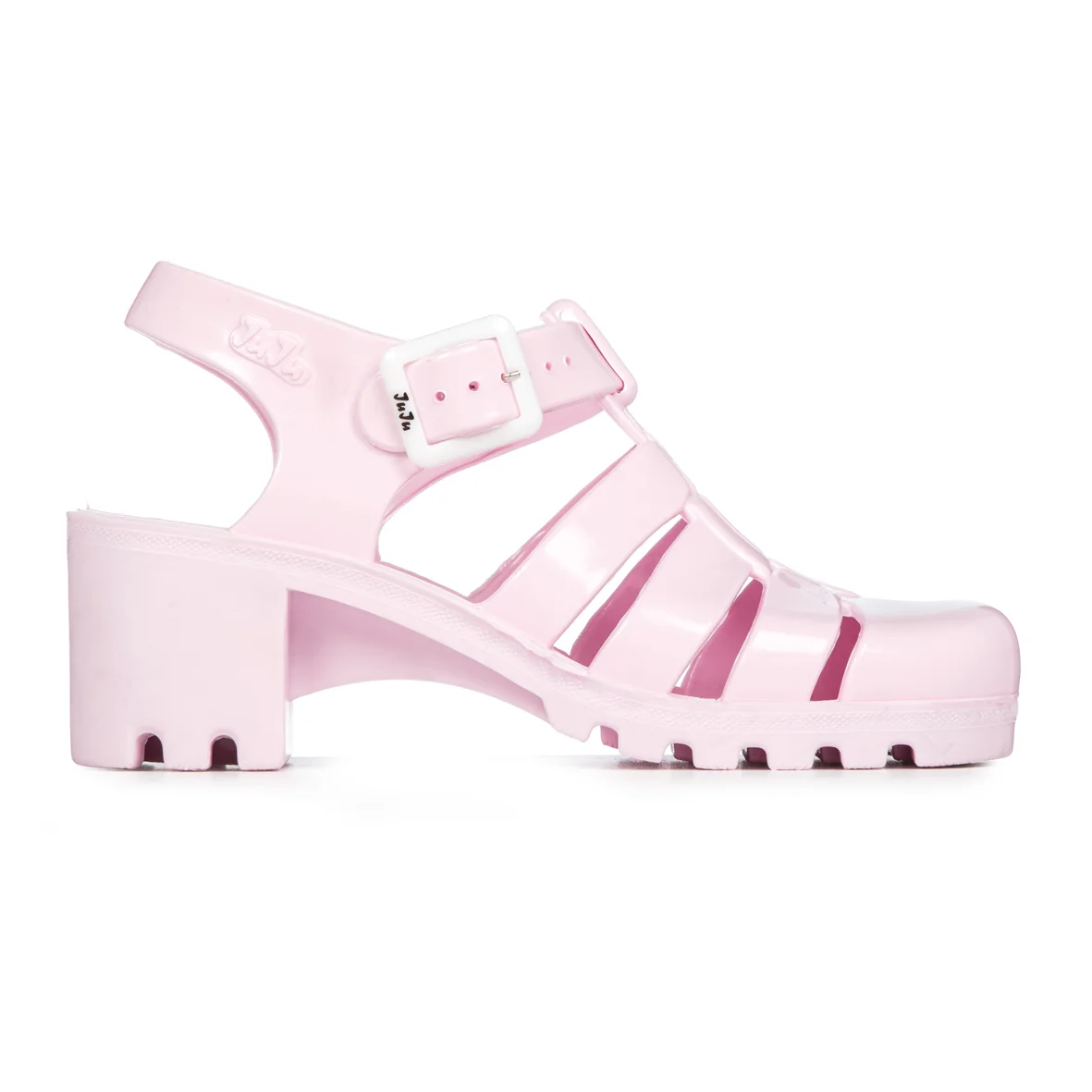 pink jelly heels