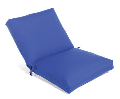Club Chair Cushions Aluminum Wood, Royal Blue Chair Cushions Outdoor
