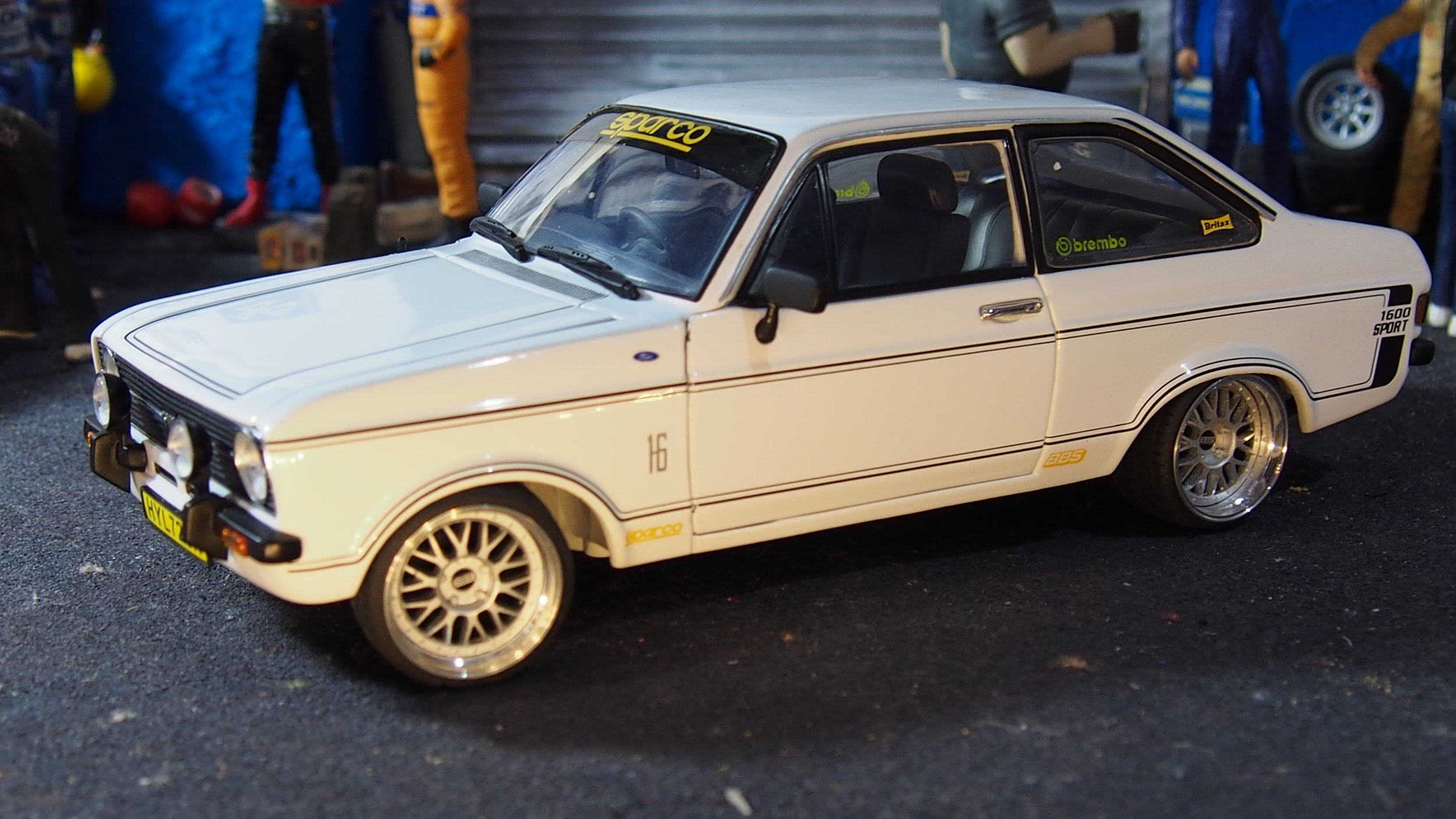 ford escort mk2 diecast model