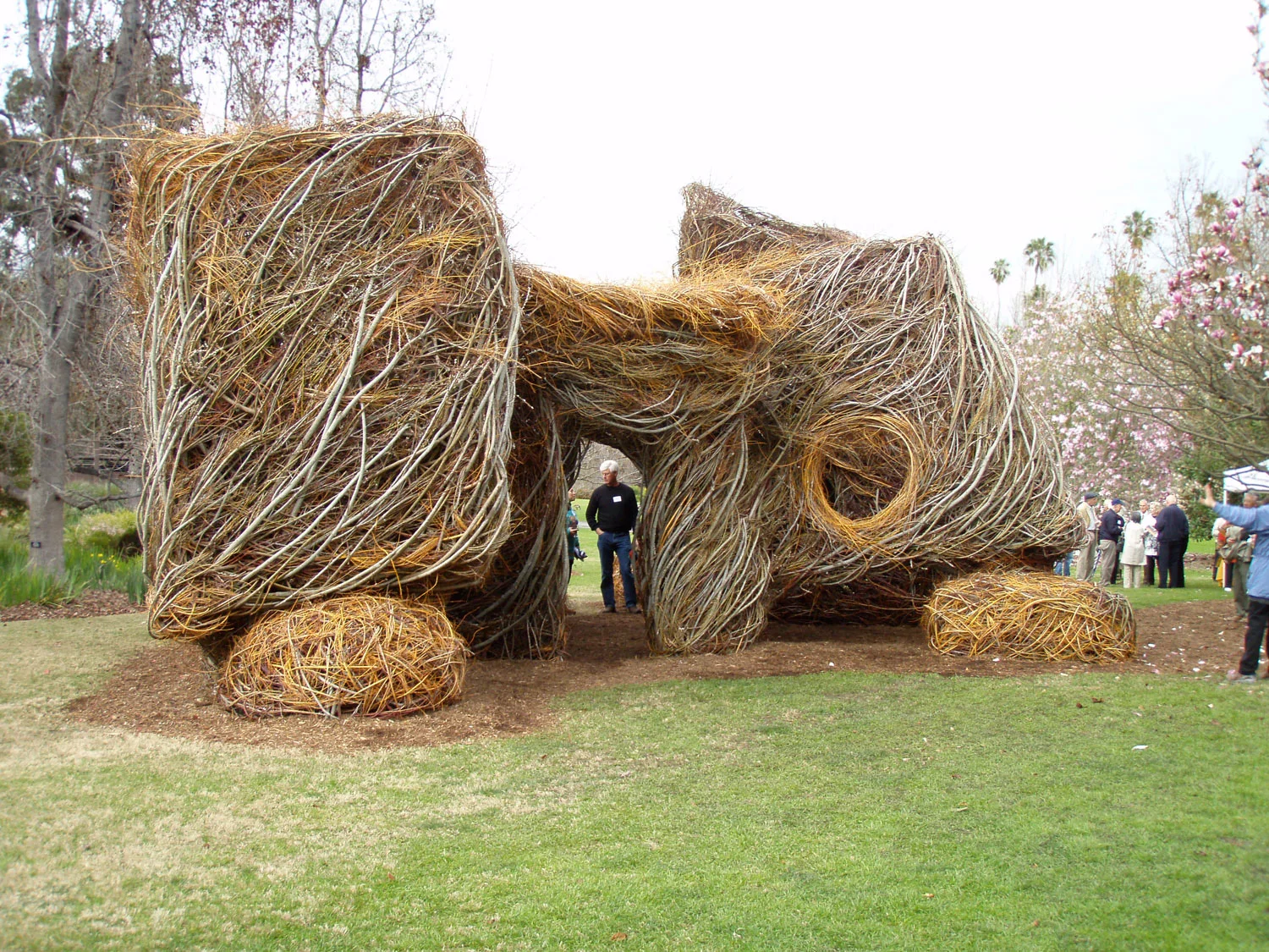 Скульптуры Patrick Dougherty