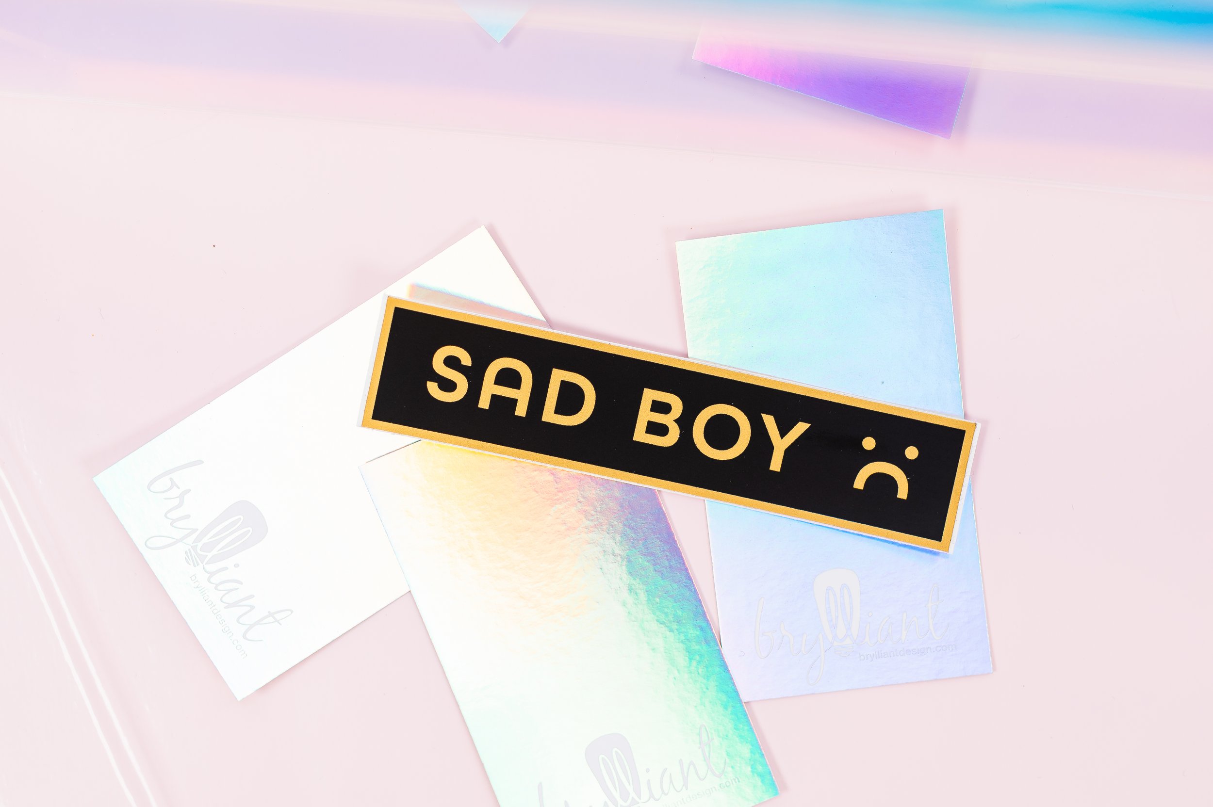 Sad Boi Bart | Sticker