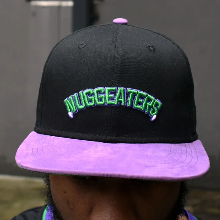 purple ny hat