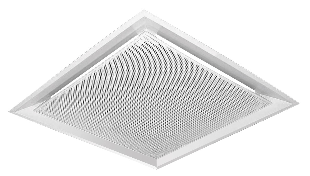 Drop Plaque Perforated Face Ceiling Diffuser Dpp Air Diffusion