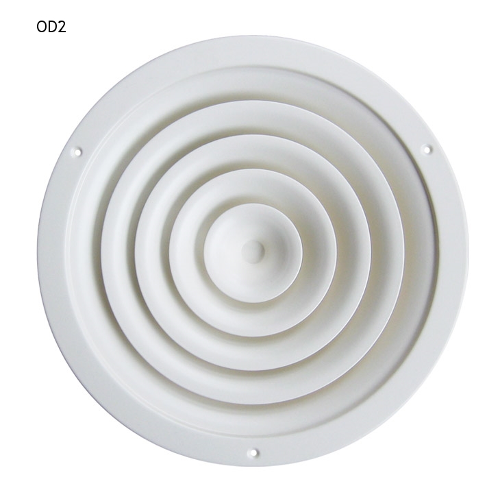 Circular Ceiling Diffusers Od2 Od10 De Air Diffusion