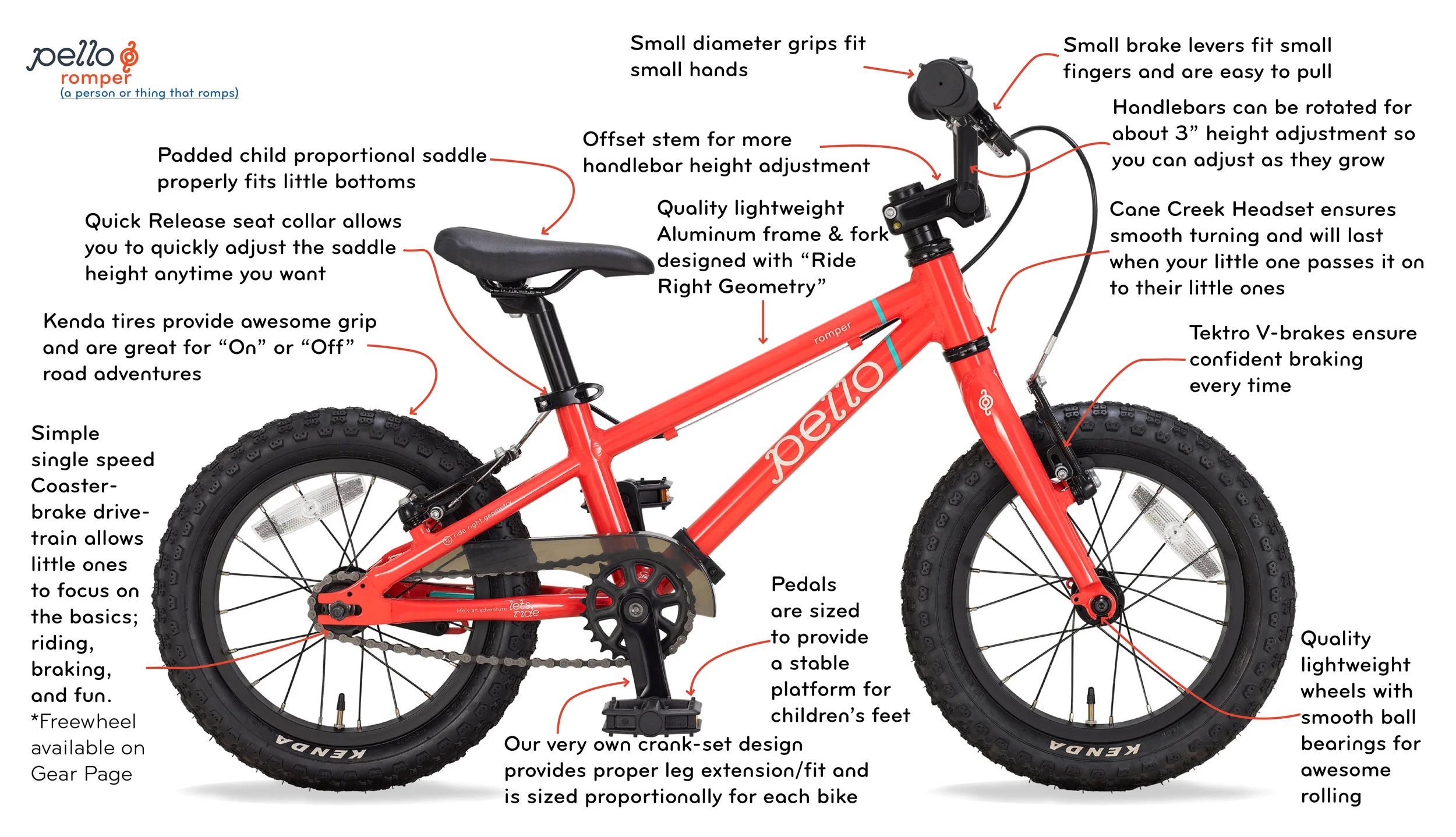lightweight childrens bikes