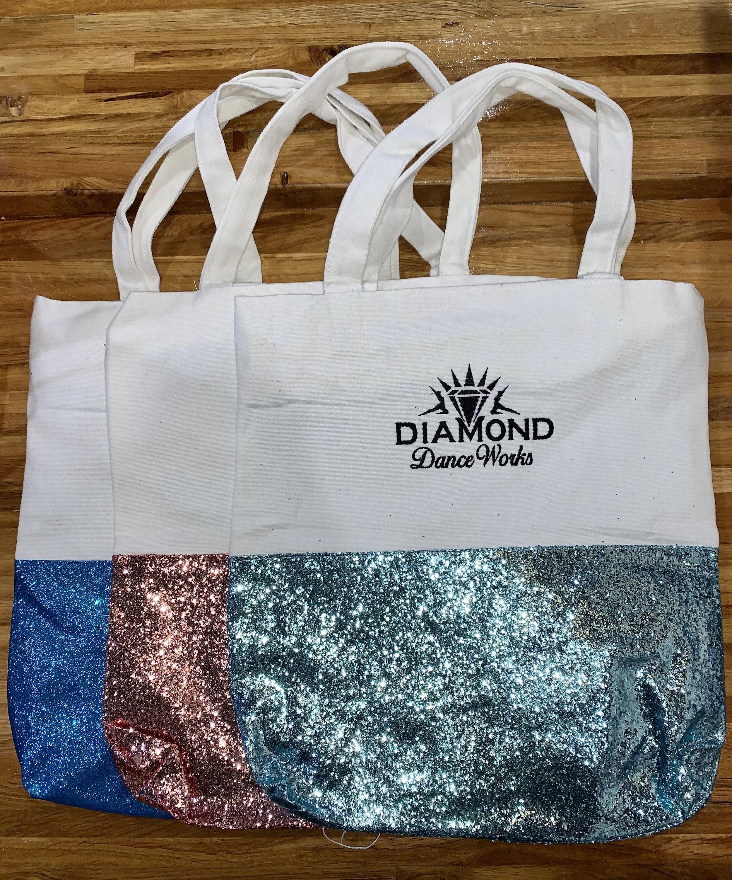 diamond tote bag