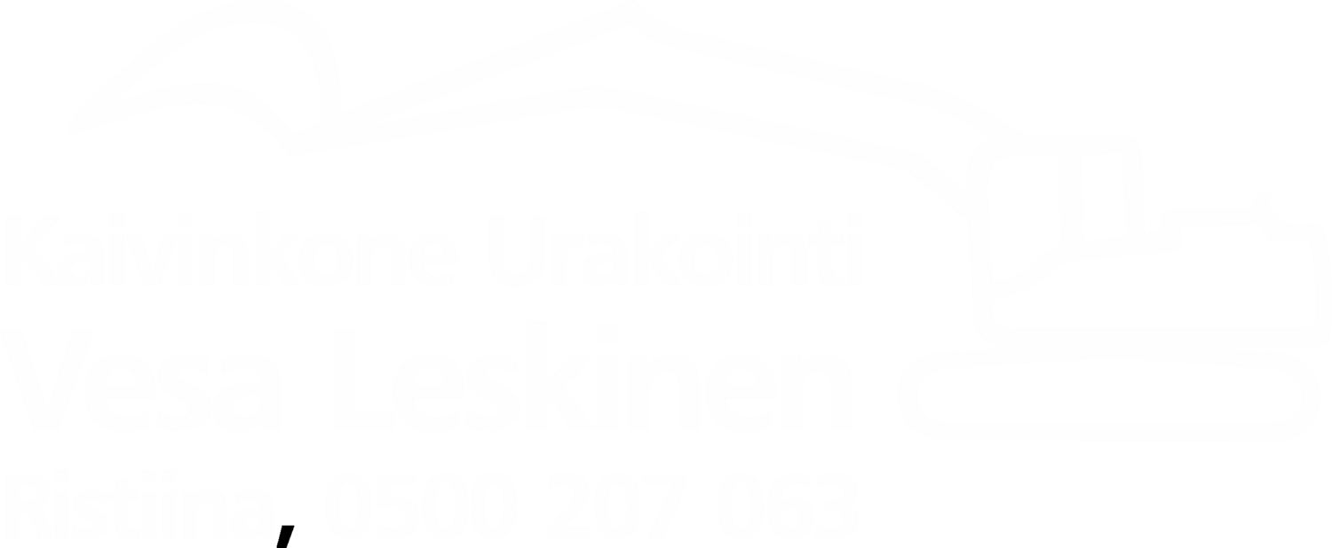 Kaivinkone Urakointi Vesa Leskinen