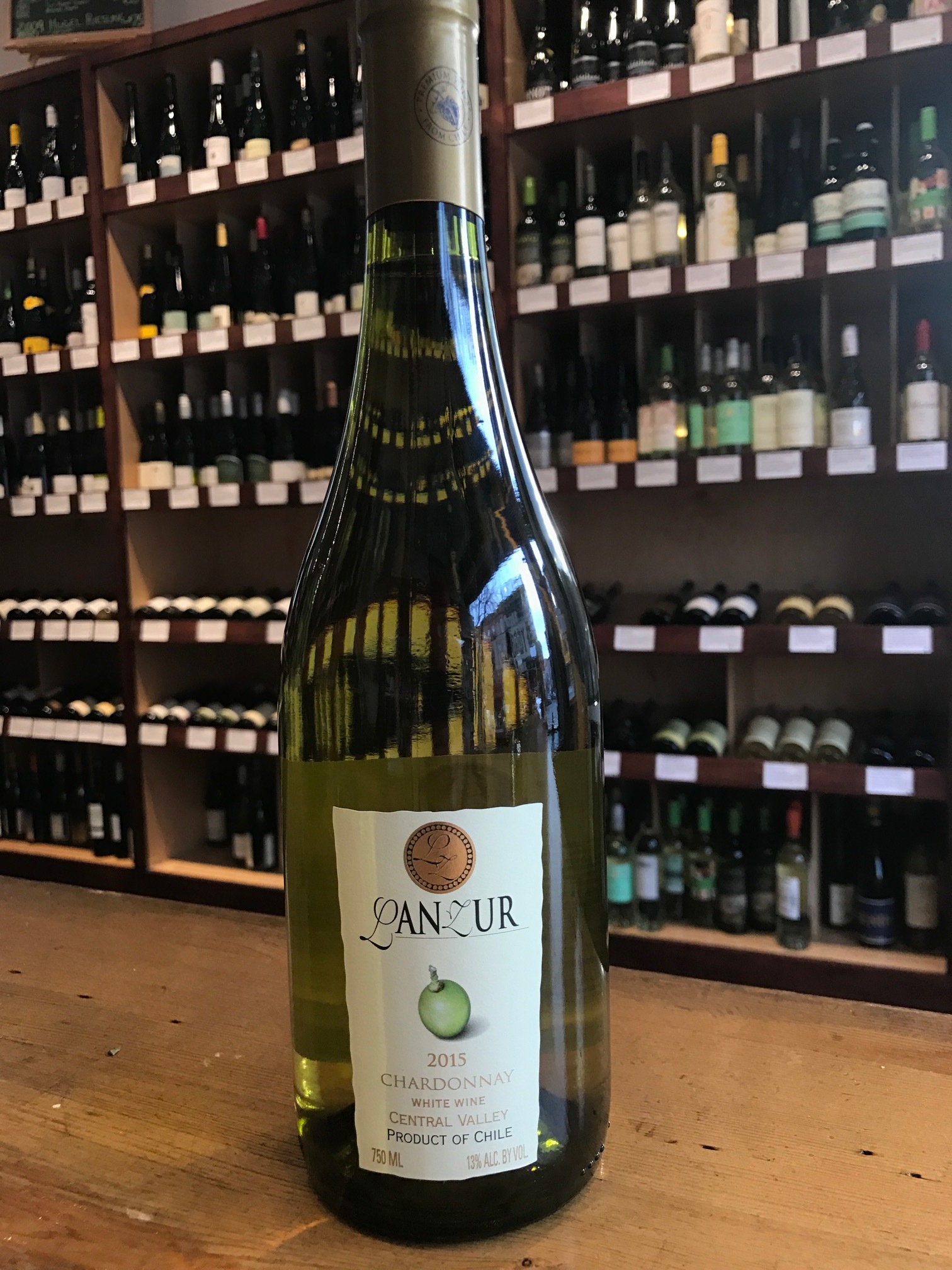 Lanzur Kosher Chardonnay 2015 Big Nose Full Body