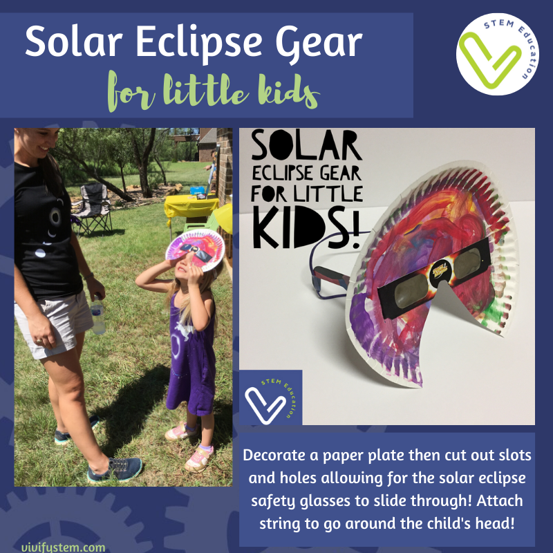 Vivify的这一创新设计使Solar Eclipse安全眼镜更加舒适,并保护了小观众!