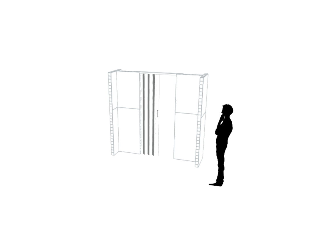 Everpanel 7 6 X 7 Wall Kit With Door Everblock Systems