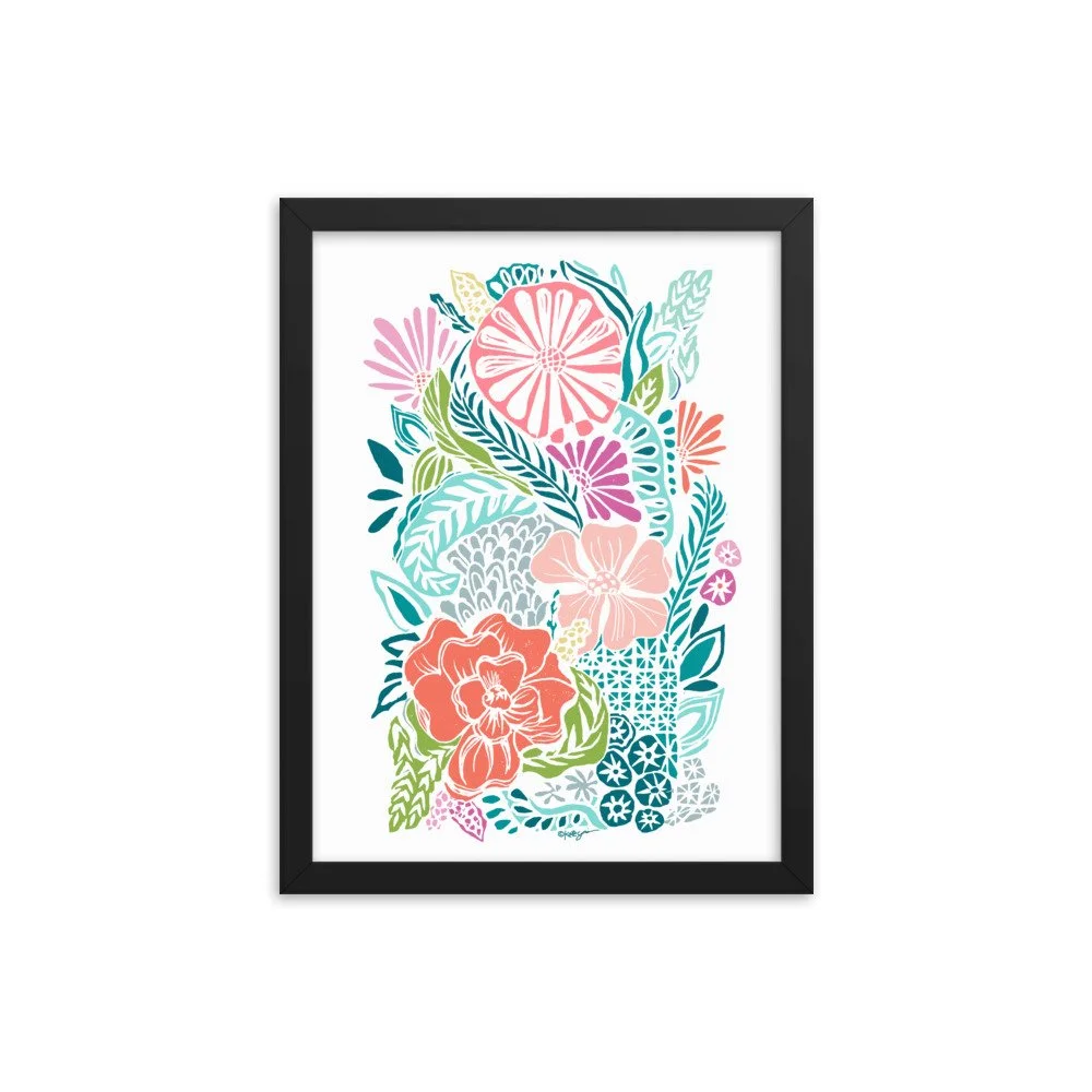 KD Spain — Flora Colorful Wall Art Giclee Print