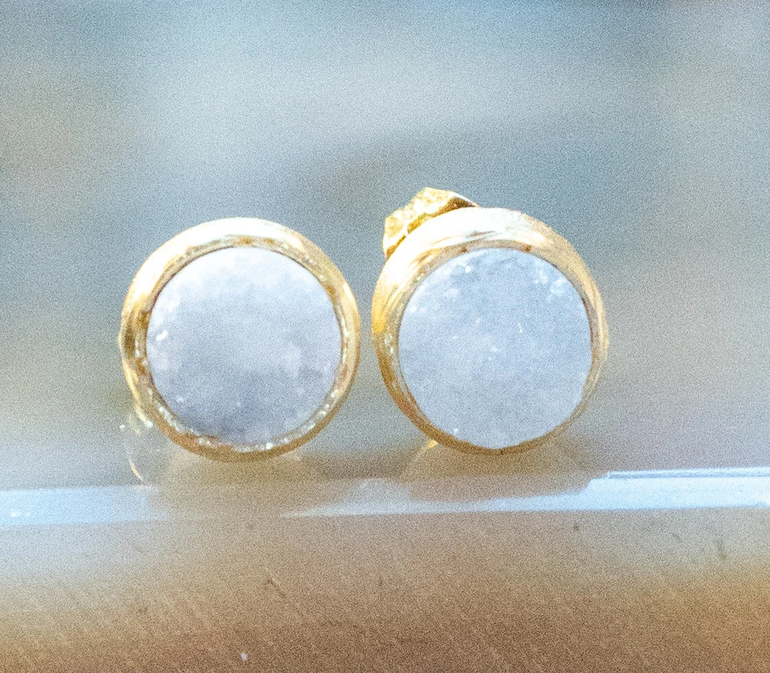 Gps stud best sale earrings