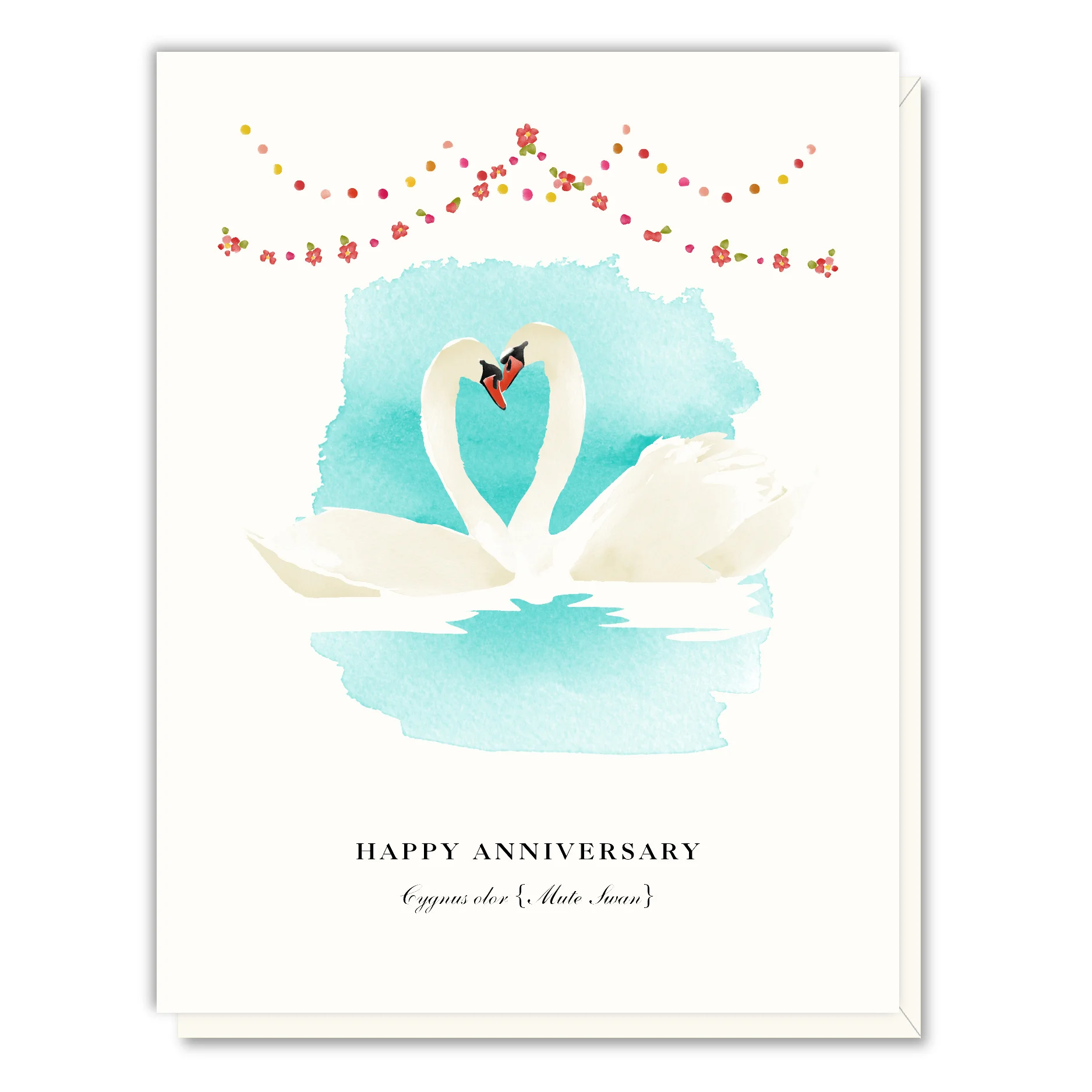 Happy Anniversary Swans — Driscoll Design