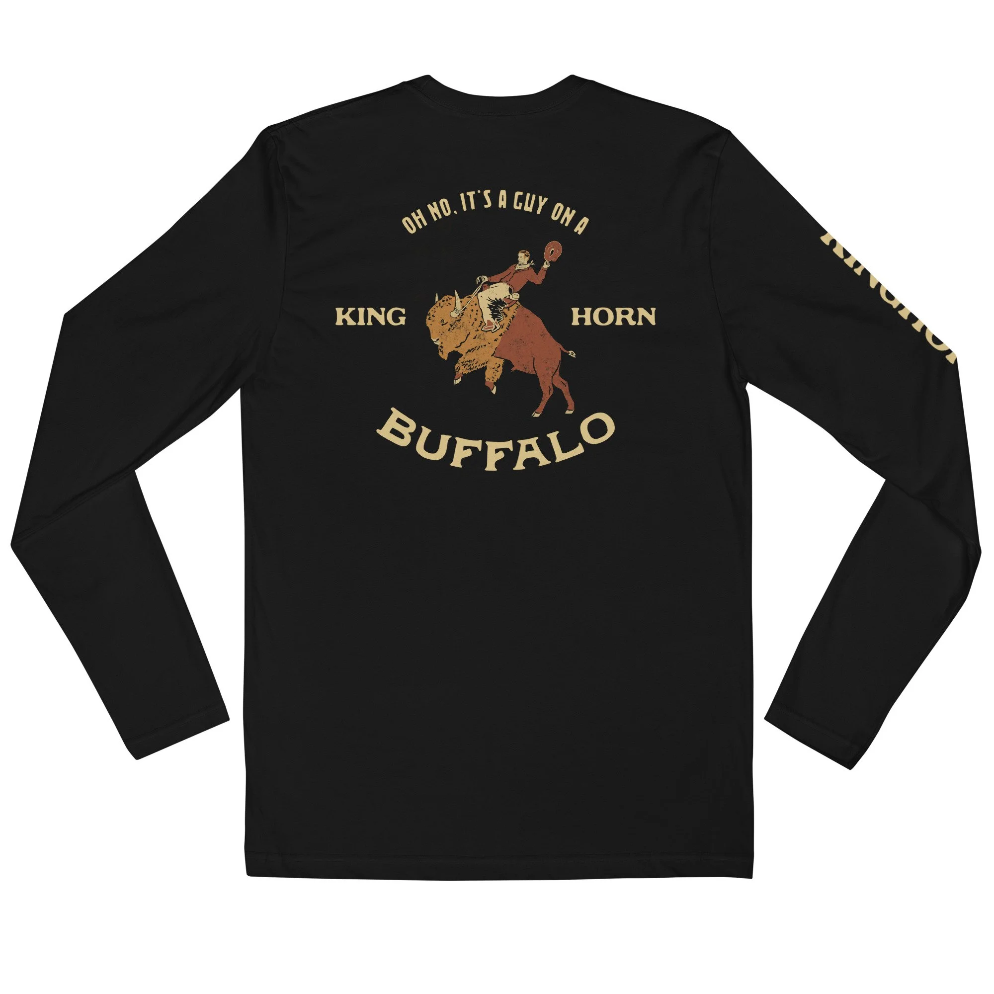 guy on a buffalo shirt