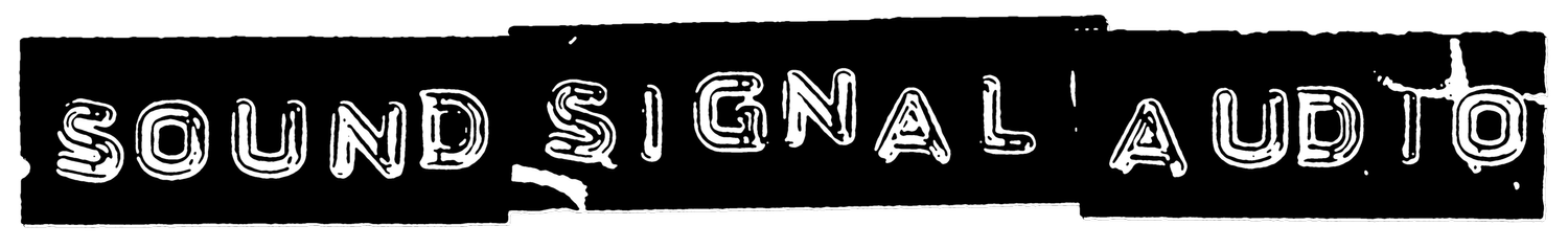 SOUND SIGNAL AUDIO VISUAL