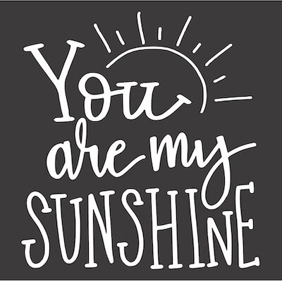 and more Furniture DIY Sneakers You Are My Sunshine Stencil for Painting on Wood Reusable Stencils Canvas 6X8