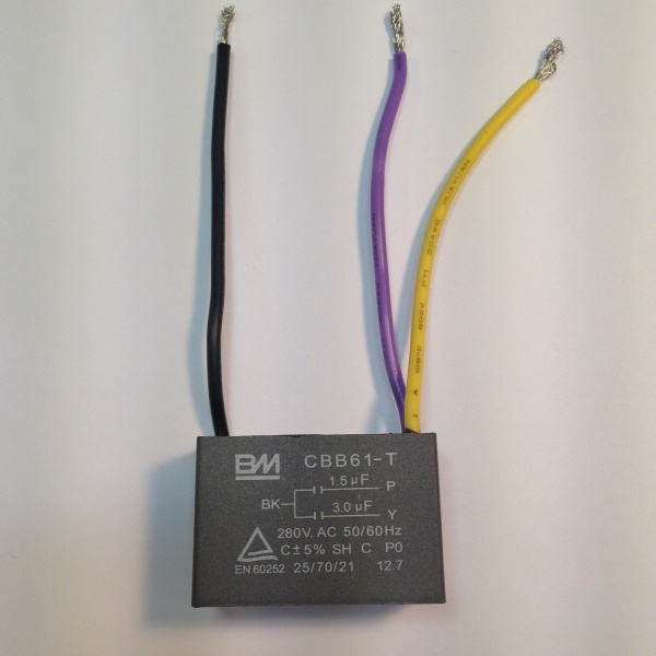 1 5uf 3uf Ceiling Fan Capacitor Northern Beaches Special Supplier