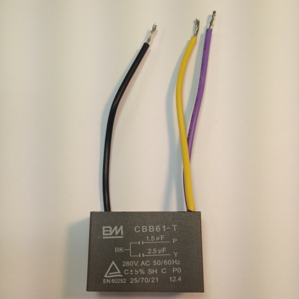 1 5uf 2 5uf Ceiling Fan Capacitor Northern Beaches Special Supplier