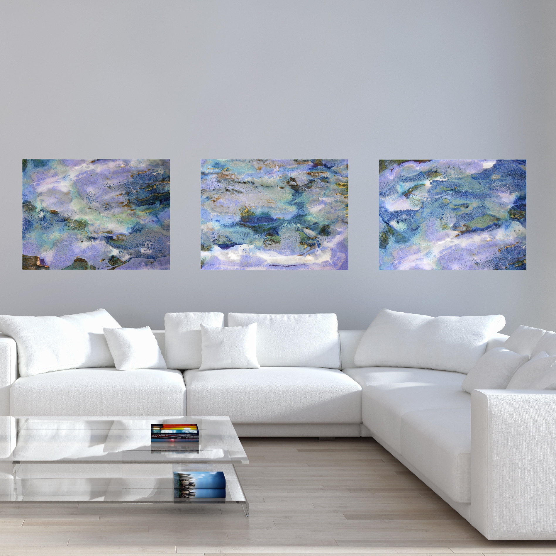 Abstract Canvas Artwork Rectangle 38 Maggie Minor Designs