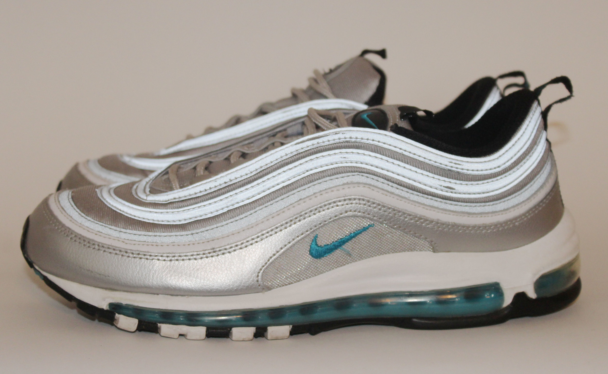 air max 97 silver blue