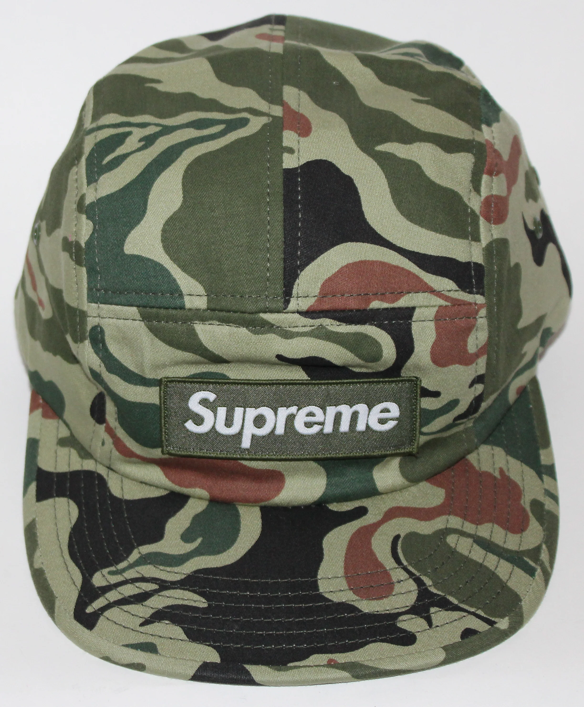 supreme camo 5 panel