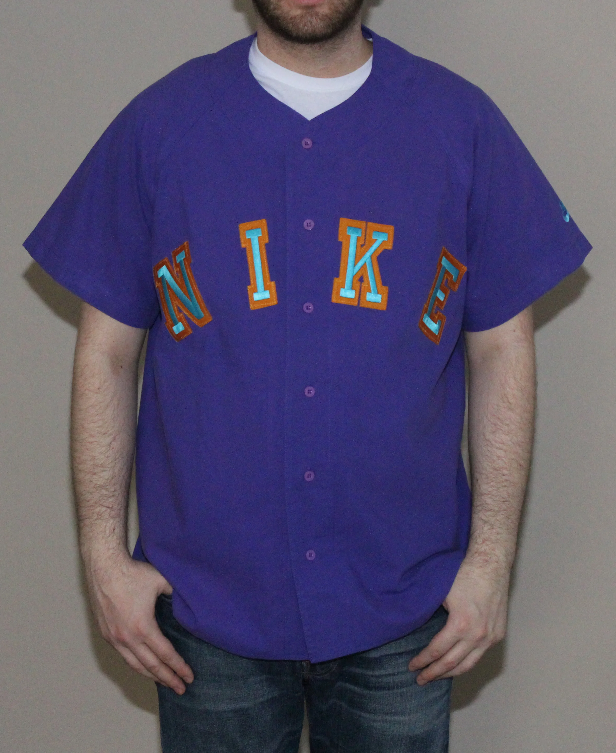 vintage nike baseball jersey