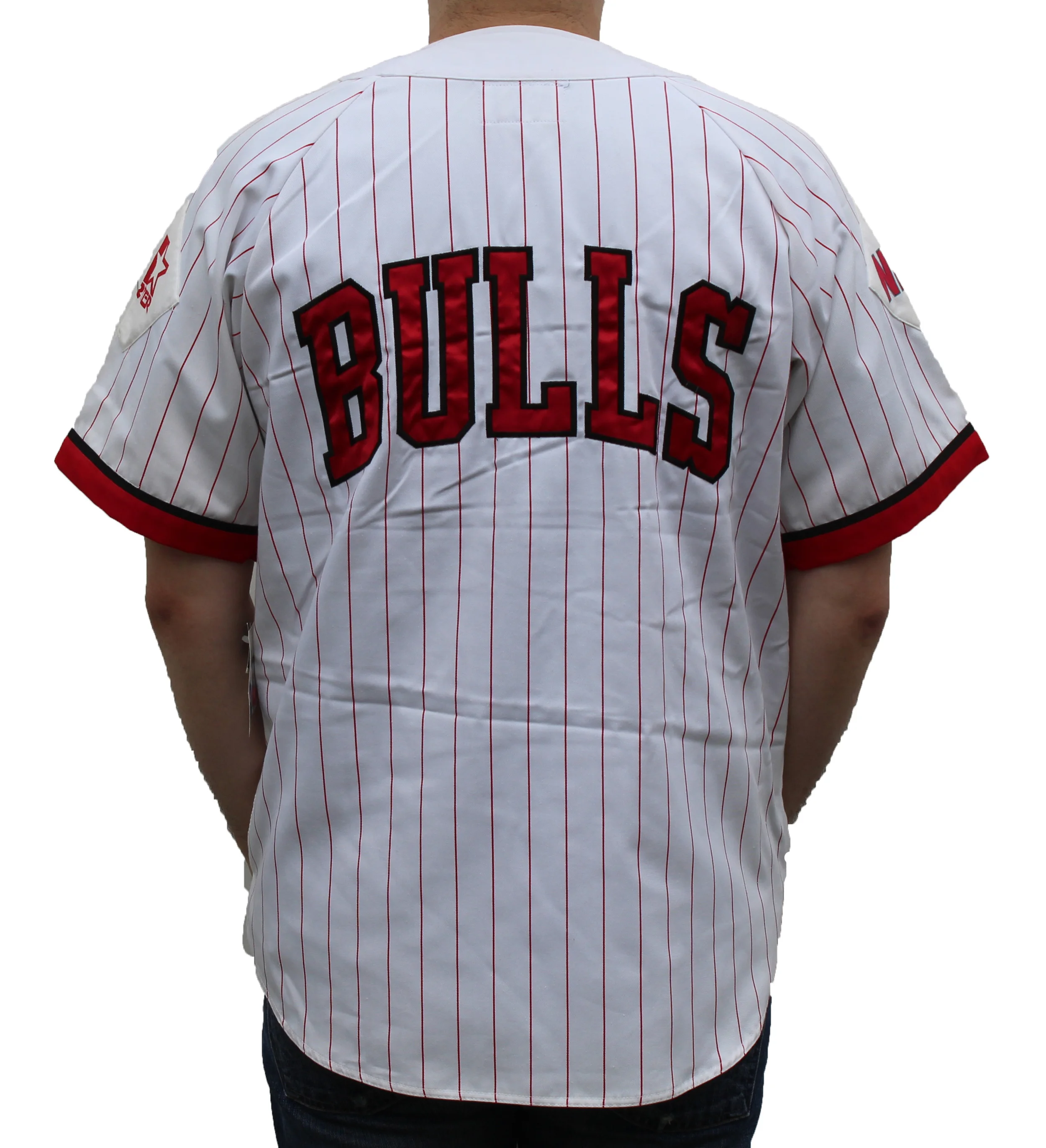 bulls baseball jersey
