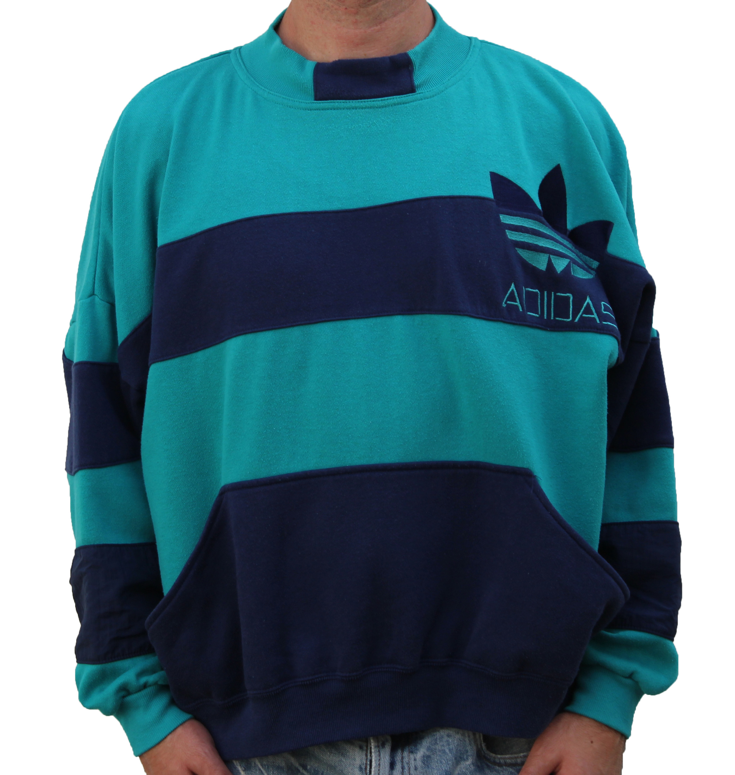 vintage 80s adidas sweatshirt