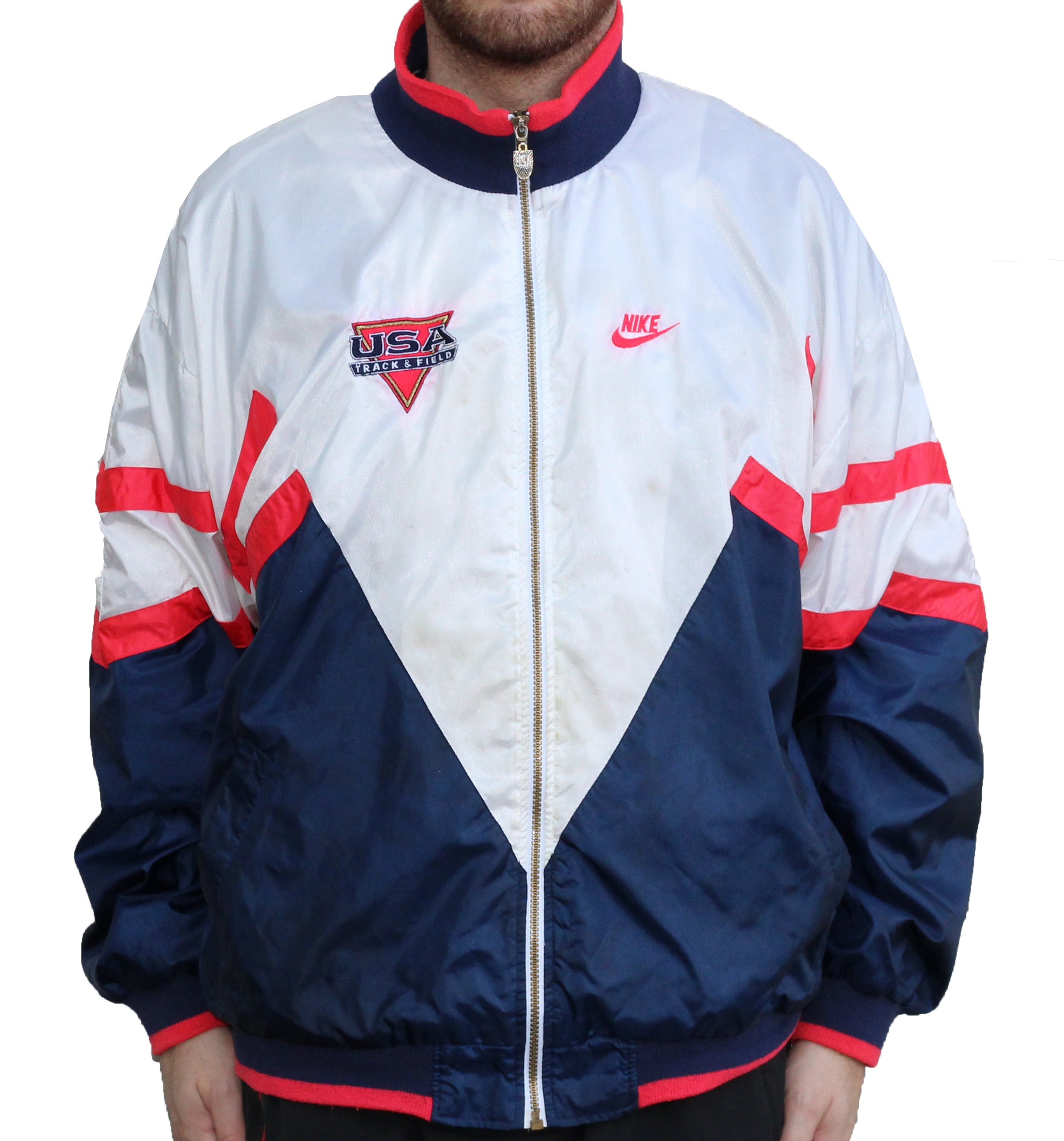 nike usa track and field jacket