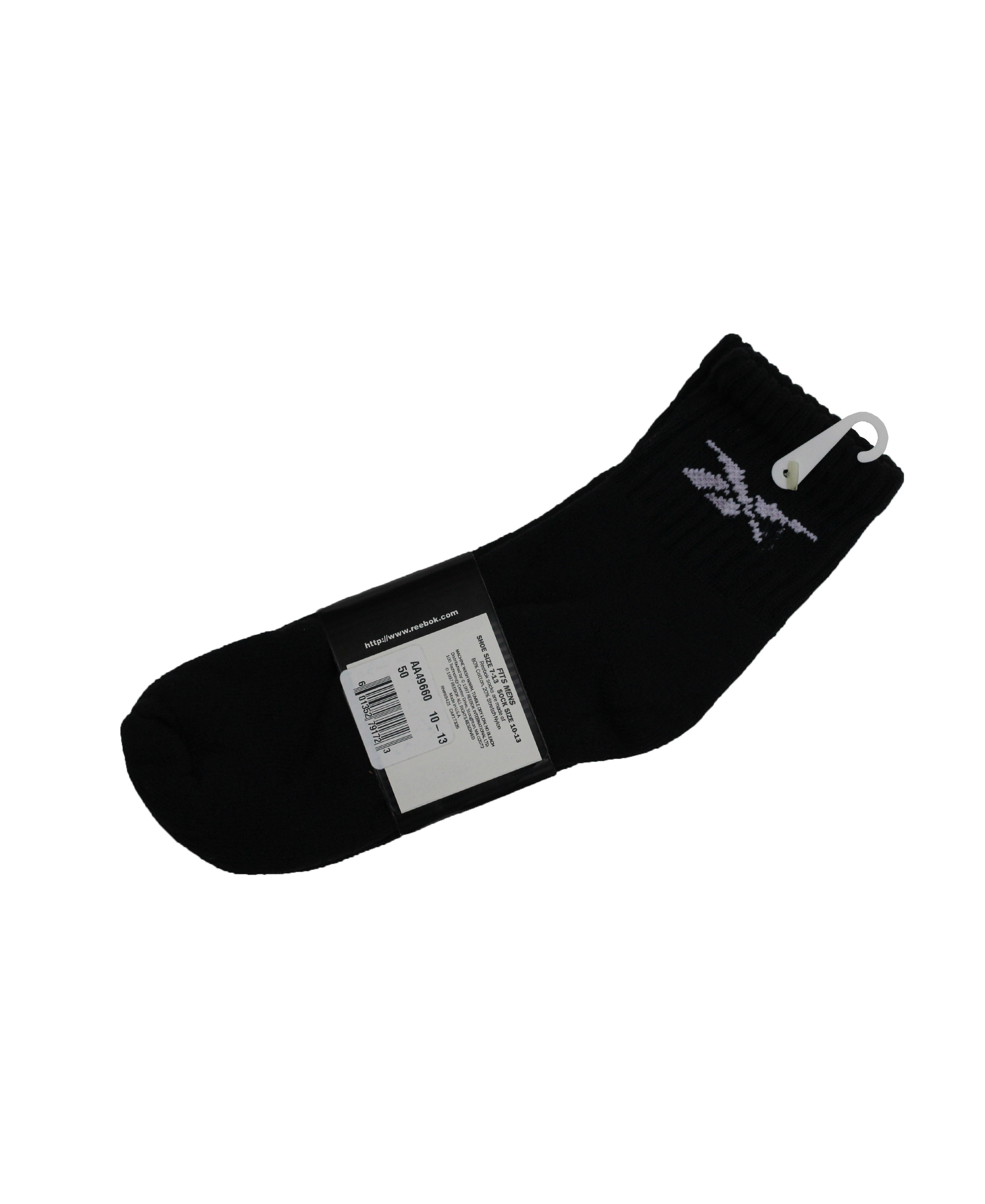 reebok black socks