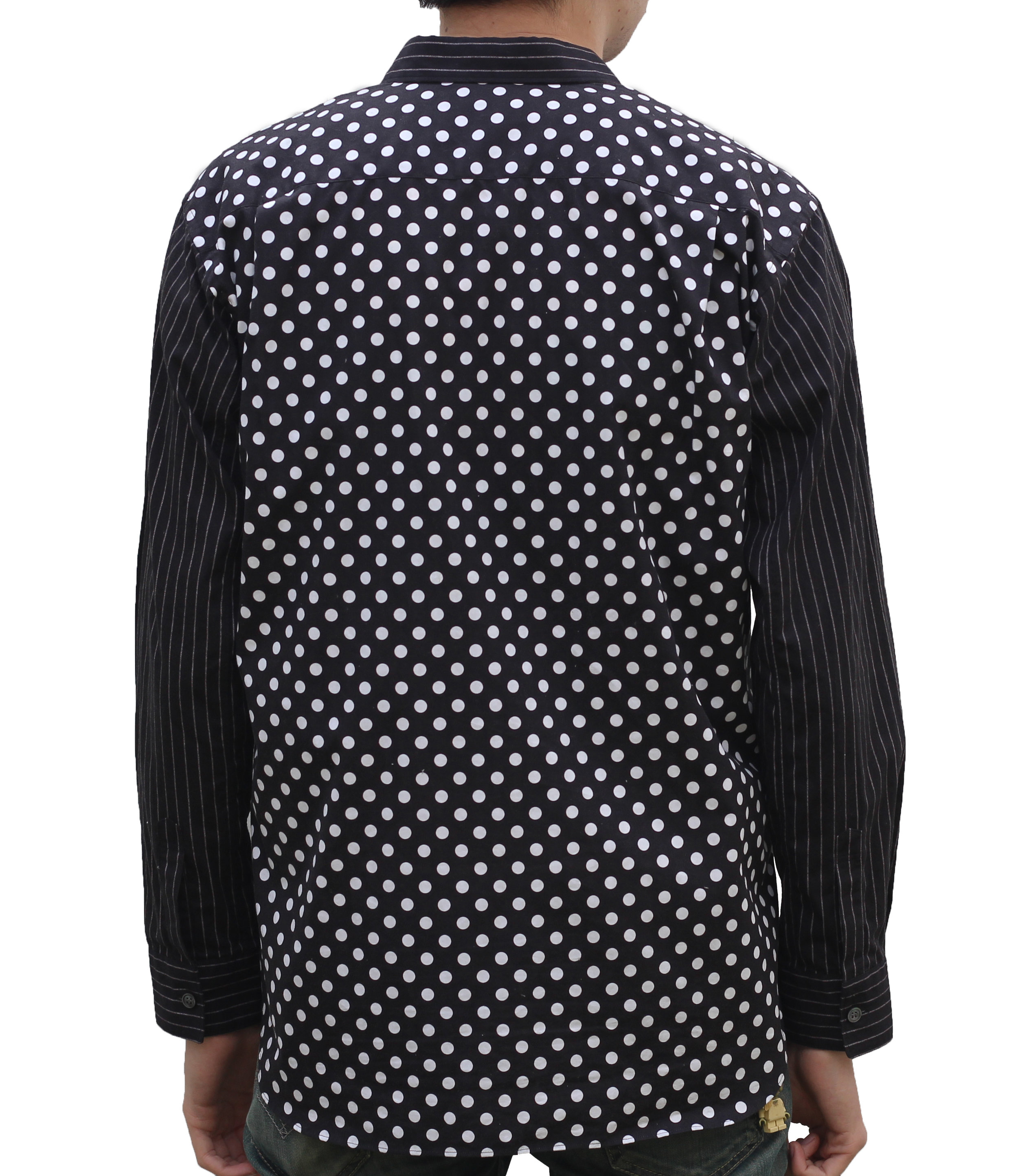 cdg shirt button up
