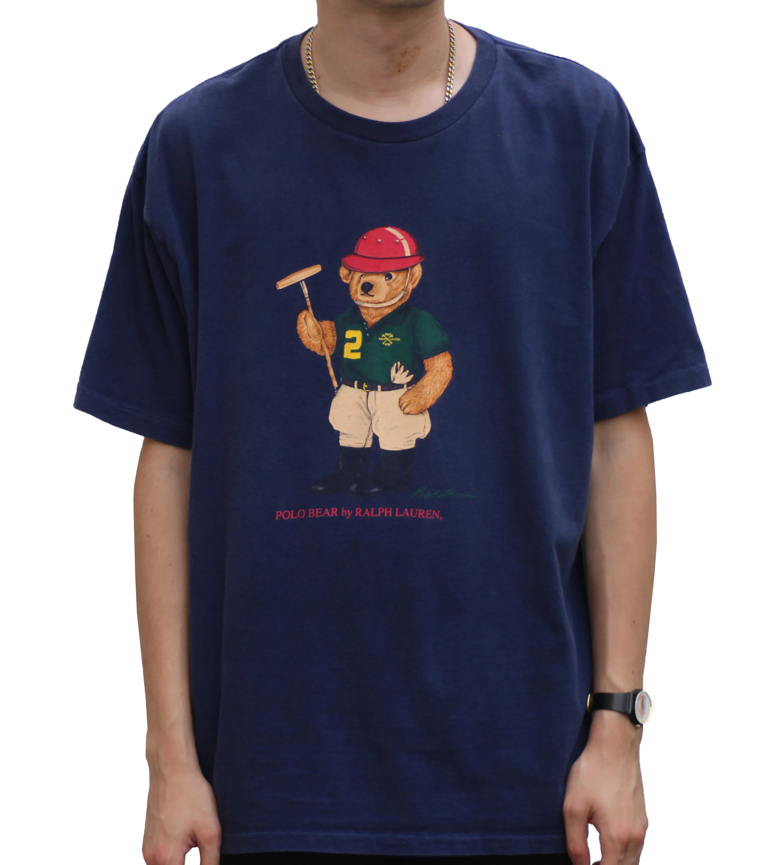vintage polo bear shirt
