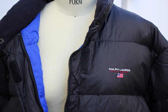 polo sport blue jacket