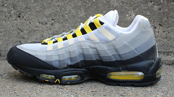 air max 95 grey and yellow