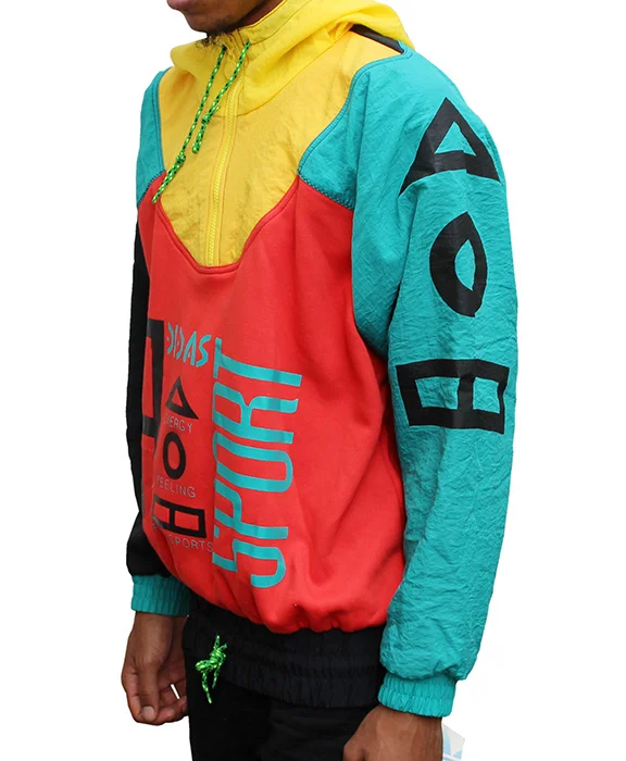 adidas colorful hoodie